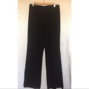 Exclusively Misook Black Pants with side slits M